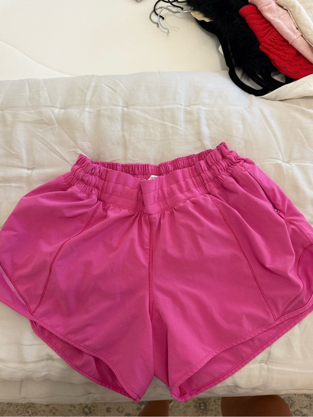 lululemon athletica Sonic Pink Athletic Shorts